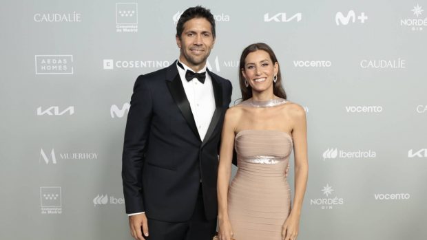 Ana Boyer y Fernando Verdasco en un photocall. (Foto: Gtres)