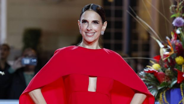 Nuria Fergó en un photocall. (Foto: Gtres)