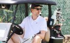 Pau Gasol jugando a golf. (Foto: Gtres)