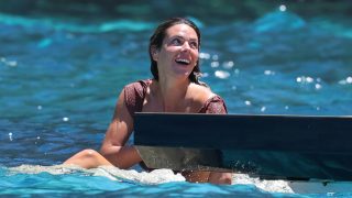 Laura Matamoros en Ibiza. (Foto: Gtres)