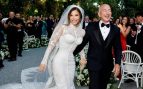 Lauren Sánchez y Jeff Bezos en el día de su boda. (Foto: RRSS)