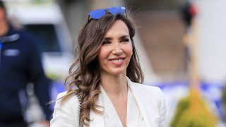 Paloma Lago en Madrid. (Foto: Gtres)