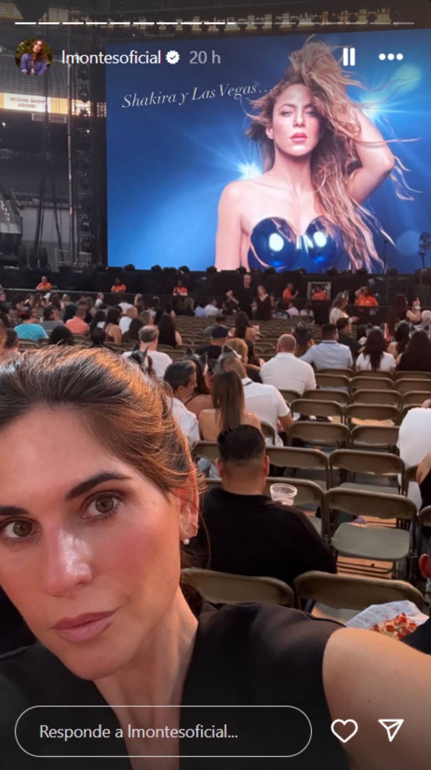 Lourdes Montes en Las Vegas. (Foto: RRSS)