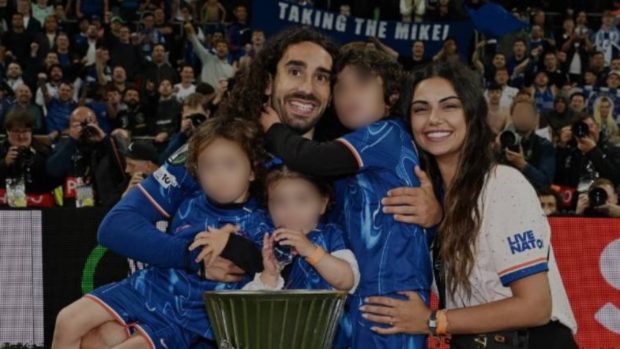 La familia de Marc Cucurella. (Foto: Instagram)