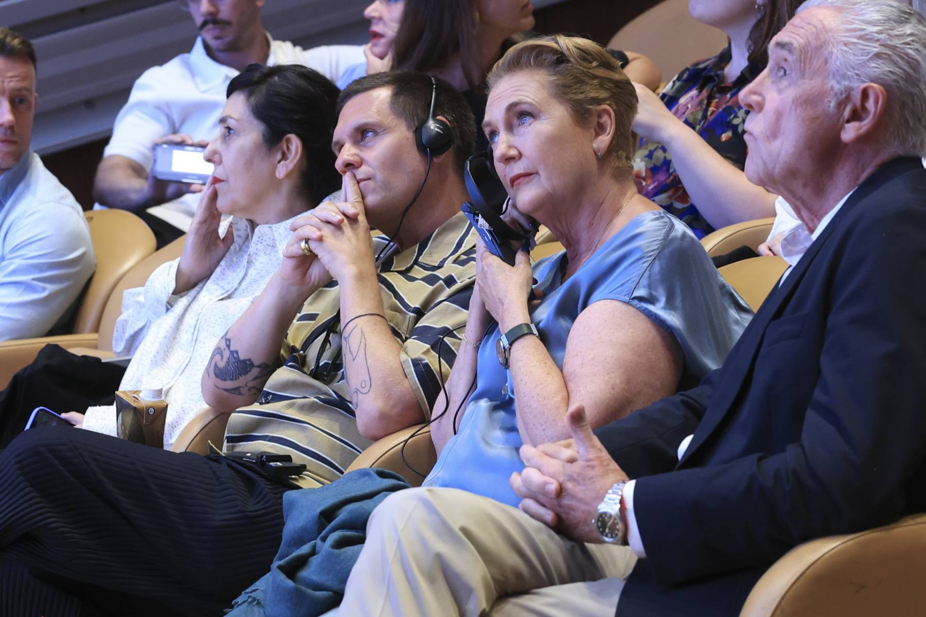 Francesca Thyssen y Markus Reyman en el Museo Nacional Thyssen-Bornemisza. (Foto: Gtres)