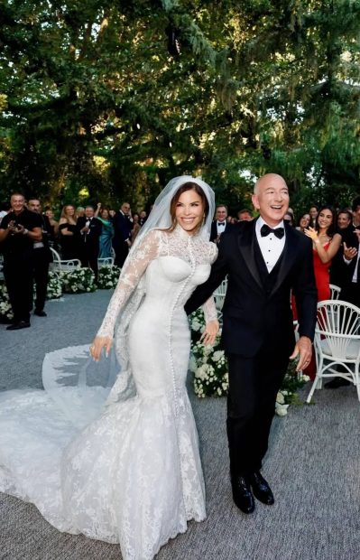 Lauren Sánchez. Jeff Bezos, boda, Venecia