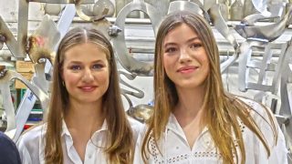 La princesa Leonor con la infanta Sofía. (Foto: Gtres)