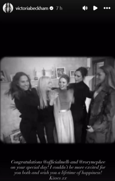 Mensaje de Victoria Beckham en redes sociales. (Foto: Instagram)