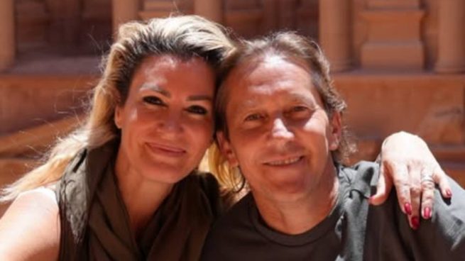 Malula Sanz y Michel Salgado en un viaje. (Foto: Instagram)