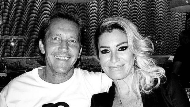 Malula Sanz y Michel Salgado en un evento. (Foto: Instagram)