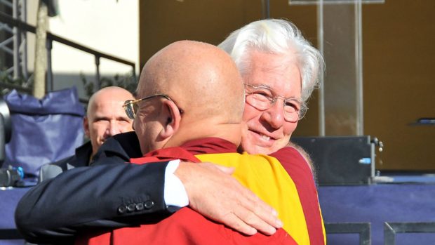Richard Gere y el Dalai Lama. (Foto: Gtres)