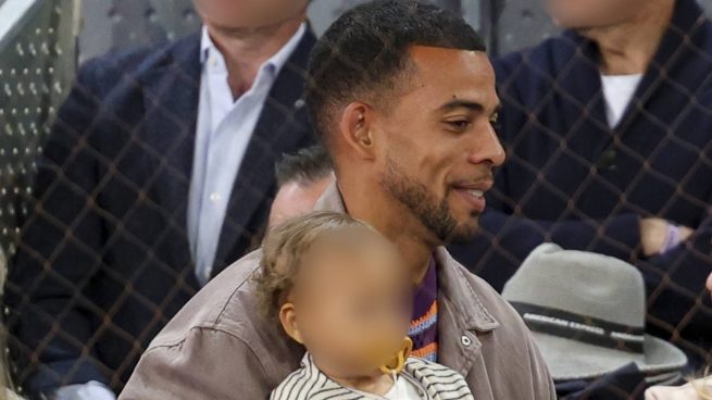 Benjamin Compaoré con una de sus hijas (Foto: Gtres)