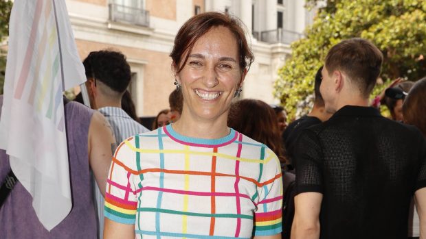Mónica García en el Orgullo de Madrid. (Foto: Gtres)