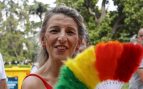 Yolanda Díaz en el Orgullo de Madrid. (Foto: Gtres)