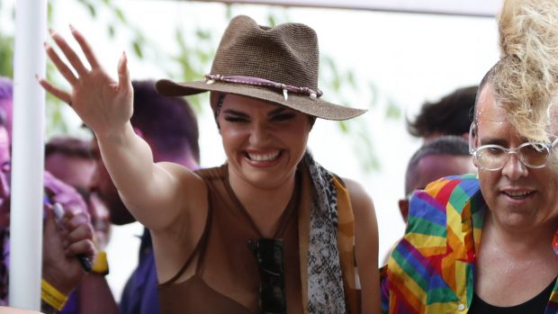 Melody en el Orgullo de Madrid. (Foto: Gtres)