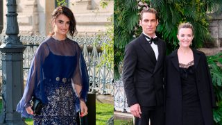 Penélope Cruz, Marta Ortega y Jon Kortajarena. (Fotos: Gtres)