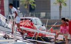 Cristiano Ronaldo y Georgina durante unas vacaciones. (Foto: Gtres)