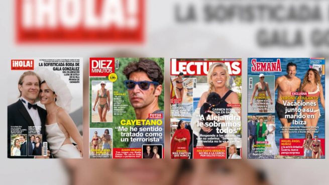Hola, Lecturas, Diez Minutos, Semana, revistas, portadas revistas