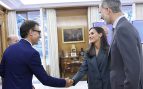 Los Reyes ultiman los preparativos de los Premios Princesa de Girona mientras Leonor vuelve a Marín