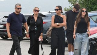 José Ortega Cano, Rocío Flores, Gloria Camila y Álvaro García. (Foto: Gtres)