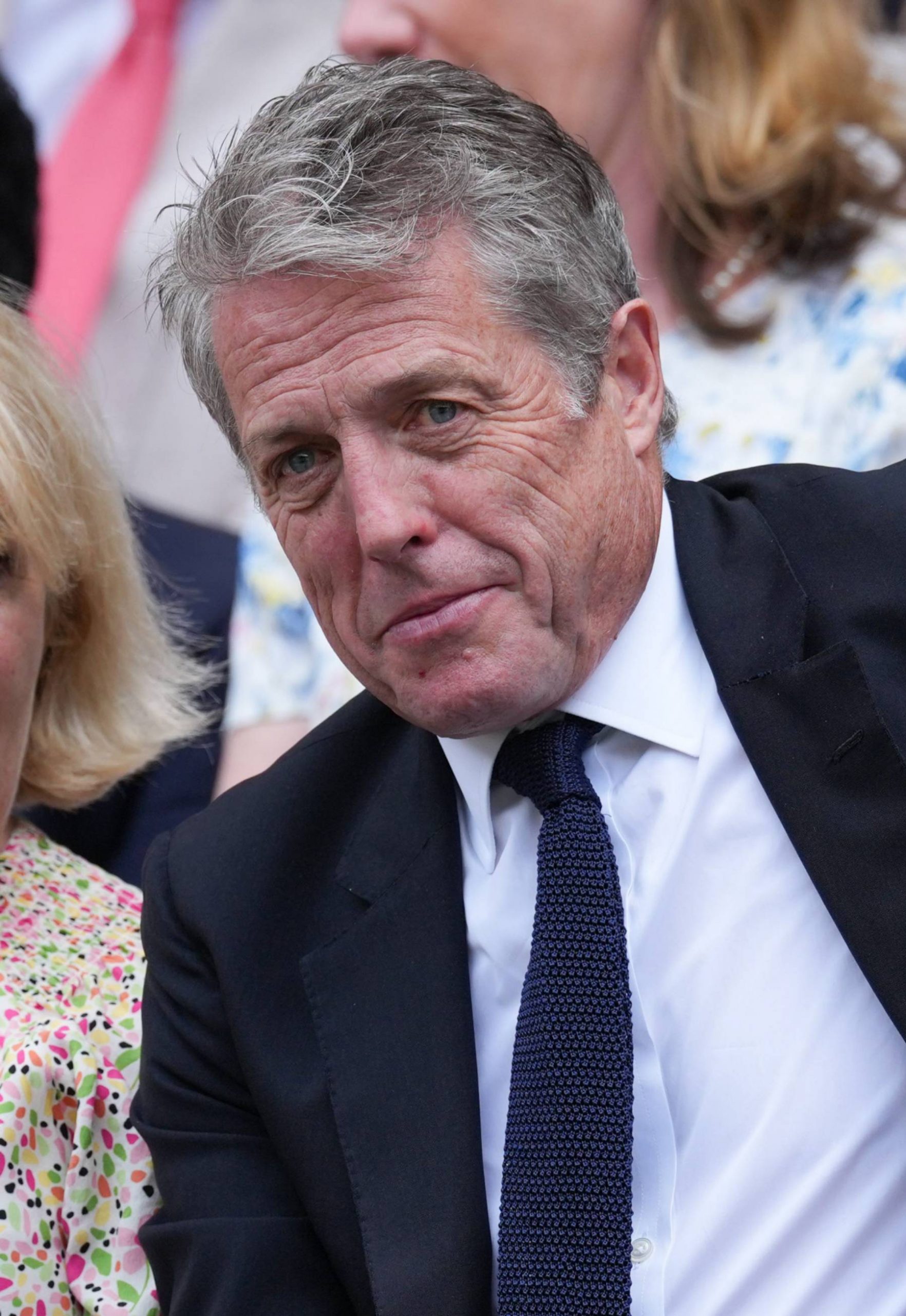 Hugh Grant en Wimbledon. (Foto: Gtres)
