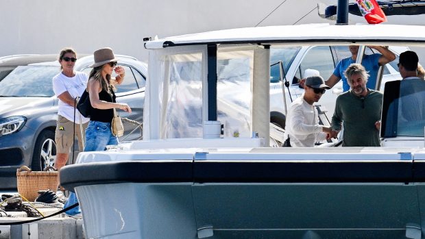Jennifer Aniston, Jim Curtis, Aniston Mallorca