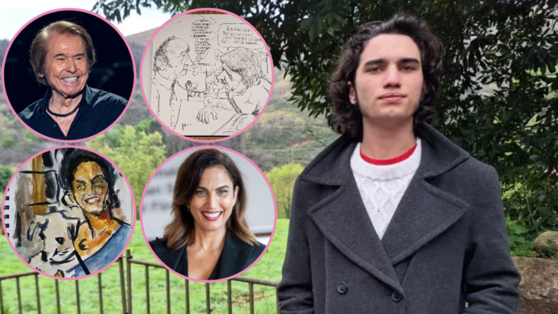 Nicolás Martos: la faceta oculta del nieto poeta de Raphael que es clon de su madre