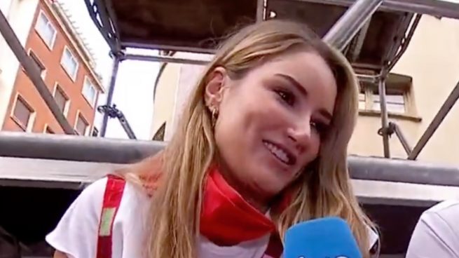 Alba Carrillo, San Fermín