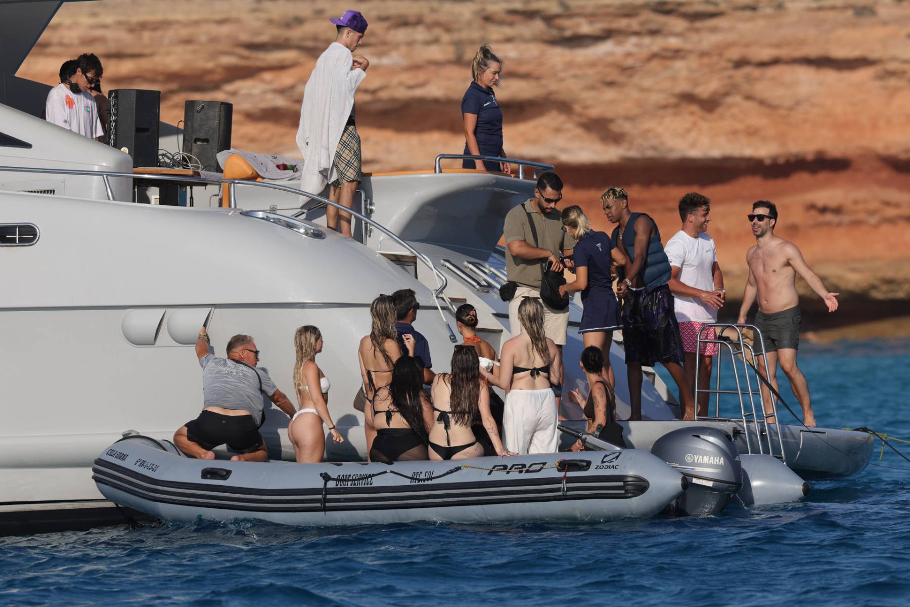 Lamine Yamal en Ibiza. (Foto: Gtres)