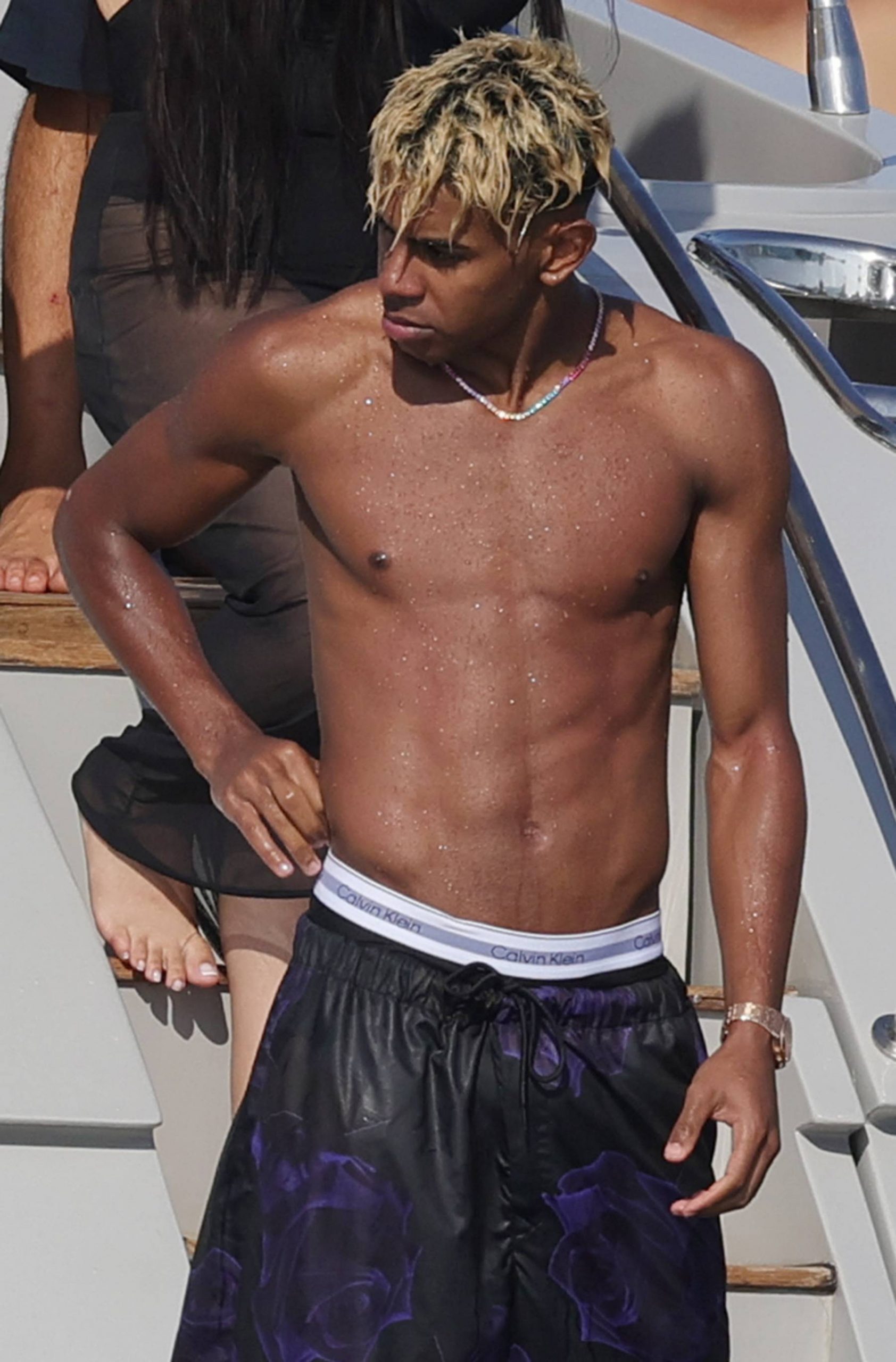Lamine Yamal en Ibiza. (Foto: Gtres)