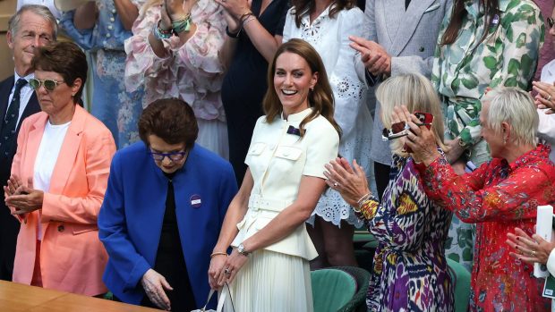 Kate Middleton en Wimbledon. (Foto: Gtres)
