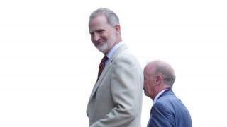 El Rey Felipe en Wimbledon. (Foto: Gtres)
