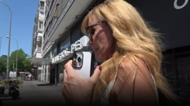 Lara Dibildos en Madrid. (Foto: Gtres)