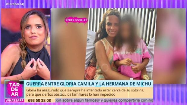Gloria Camila en 'TardeAR'. (Foto: Telecinco)