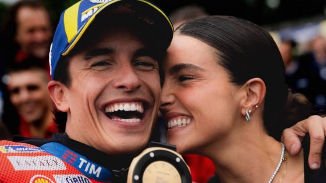 Marc Márquez y Gemma Pinto. (Foto: RRSS)