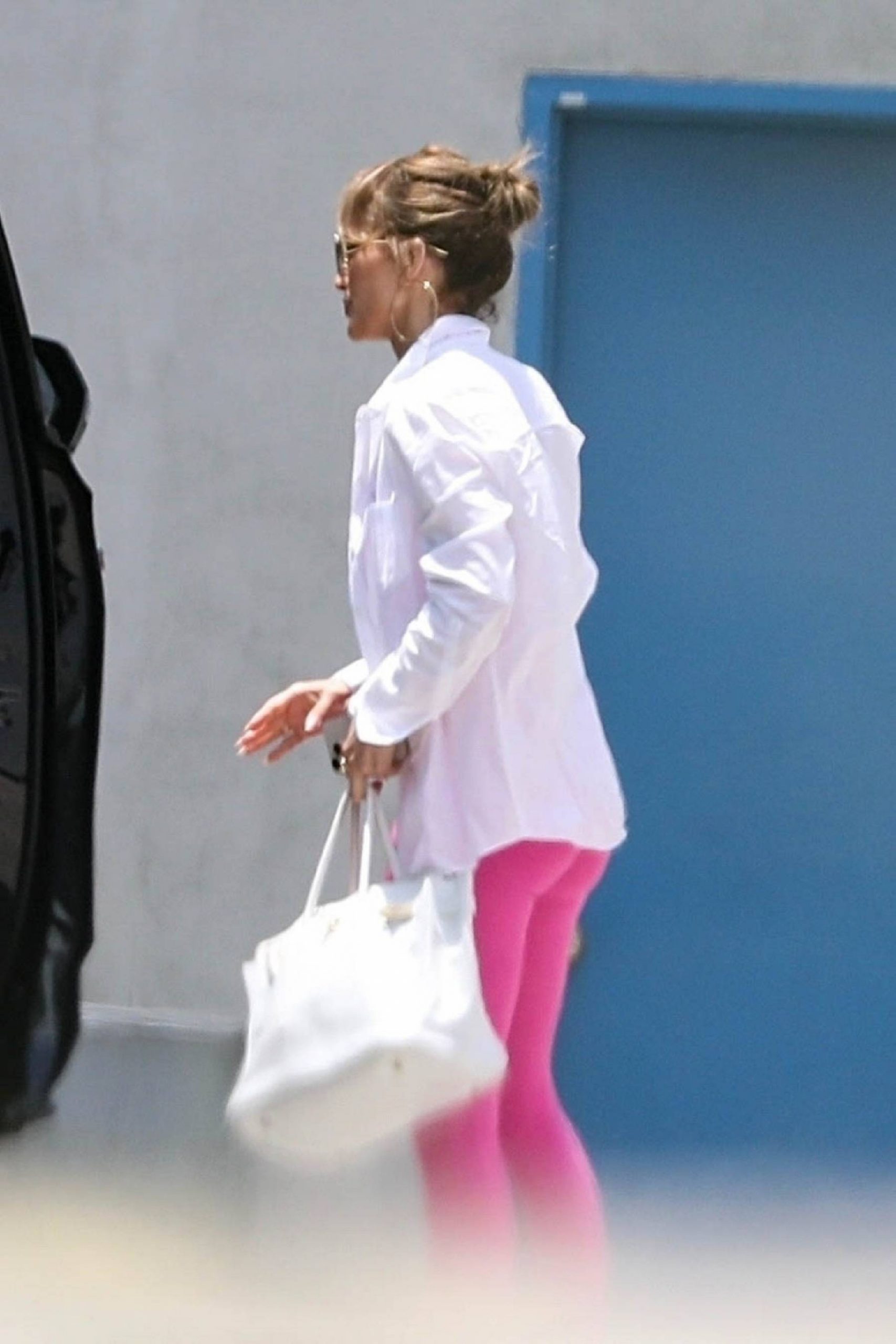 Jennifer López en Los Ángeles. (Foto: Gtres) 