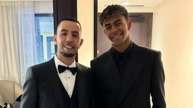 Lamine Yamal y su padre. (Foto: Instagram)