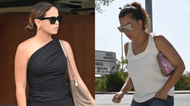Gloria Camila y la hermana de Michu. (Foto: Gtres/Telecinco)