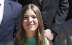 La infanta Sofía se cuela en una simbólica audiencia de los Reyes con un vestido de Letizia