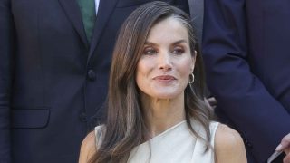 La Reina Letizia en Zarzuela. (Foto: Gtres)
