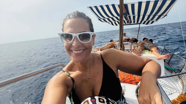Nuria Roca y Juan del Val en Mallorca. (Foto: RRSS)