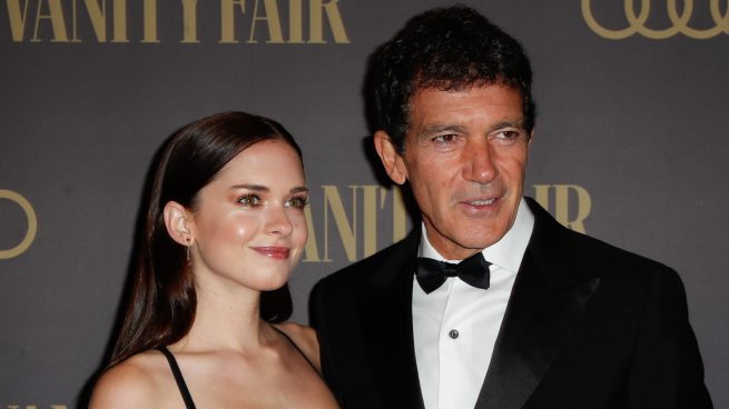 Stella del Carmen junto a su padre, Antonio Banderas. (FOTO: GTRES)
