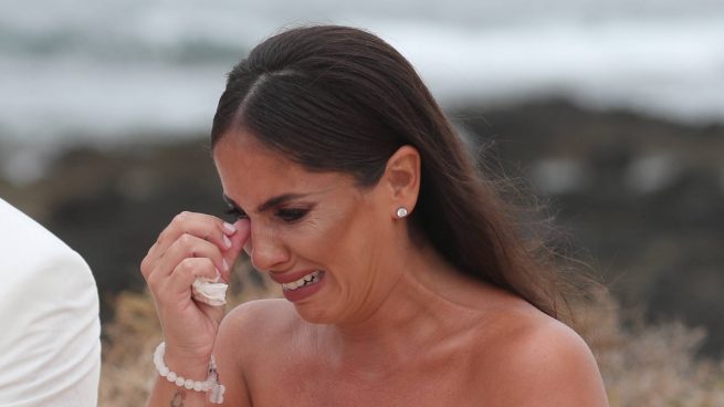 Anabel Pantoja el día de su boda. (Foto: Gtres)