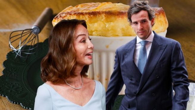Isabel Preysler, Iñigo Onieva., postre. soufflé
