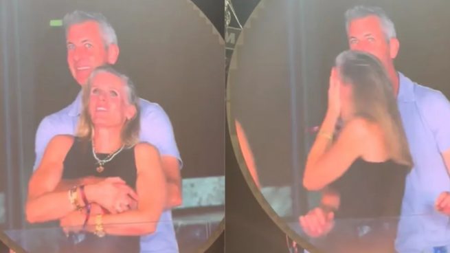 Andy Byron y Kristin Kabot en el concierto de 'Coldplay'. (FOTO: REDES SOCIALES)