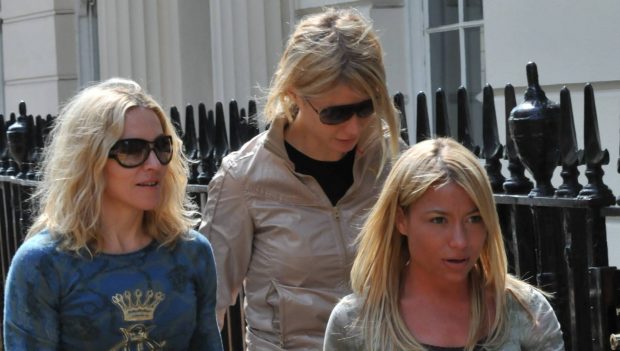 Madonna, Gwyneth Paltrow. amistad