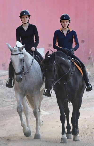 Victoria y Cristina Iglesias, Marbella