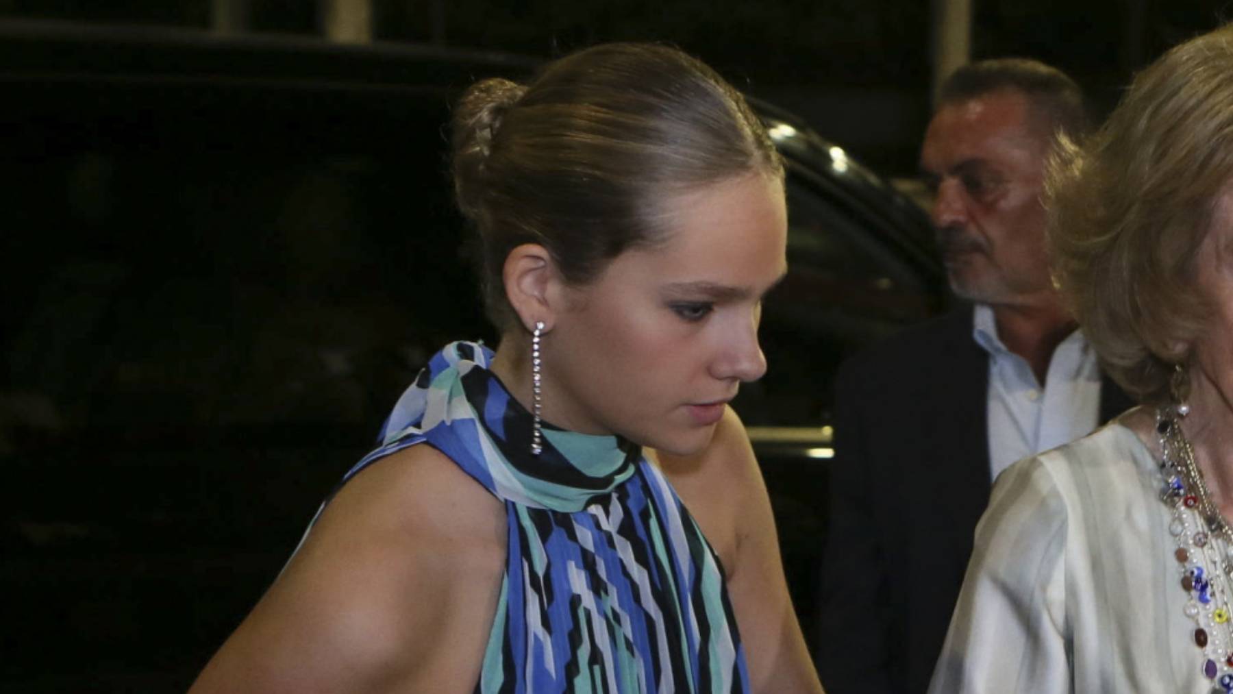 Irene Urdangarin reaparece en el bautizo del hijo de Almeida tras superar un bache con Juan Urquijo