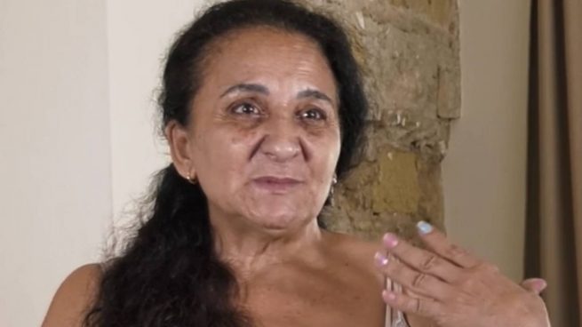 Inmaculada Gamaza, madre de Michu, en '¡De viernes!'. (Foto: Telecinco)