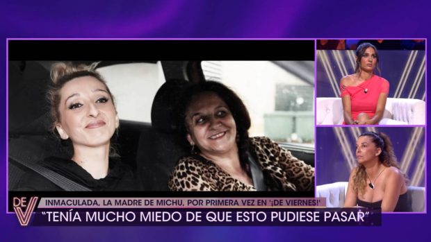 Tamara y Gemma Aldón en '¡De viernes!'. (Foto: Telecinco)